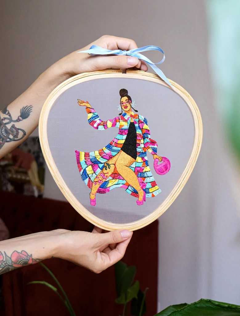 Custom portrait fashion illustration